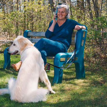 Blue Quantum Dog Leash